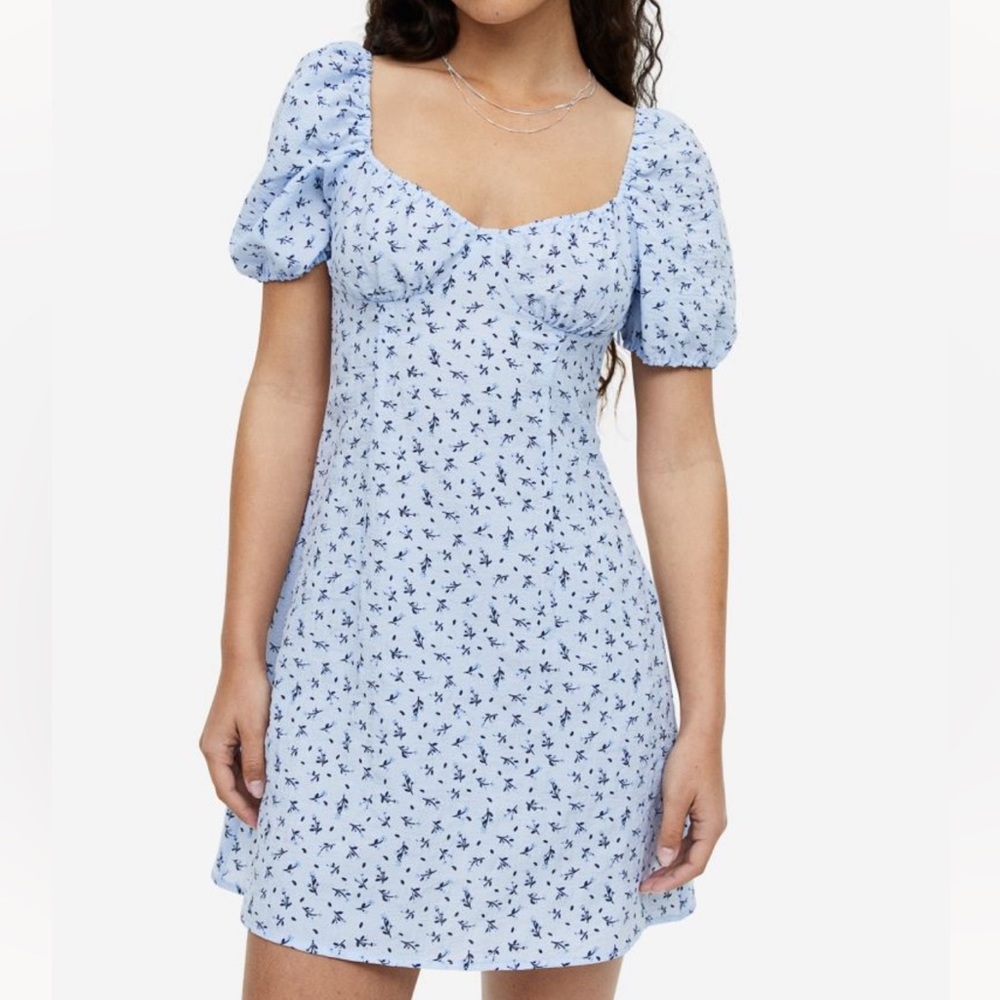 Puff Sleeved Dress